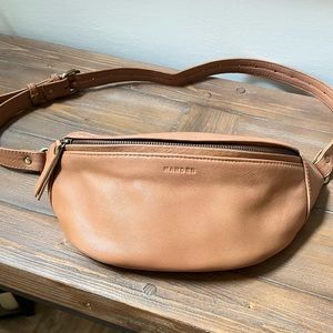 Mandrn brand leather sling/ belt bag